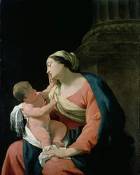 Madonna e Bambino, XVII secolo